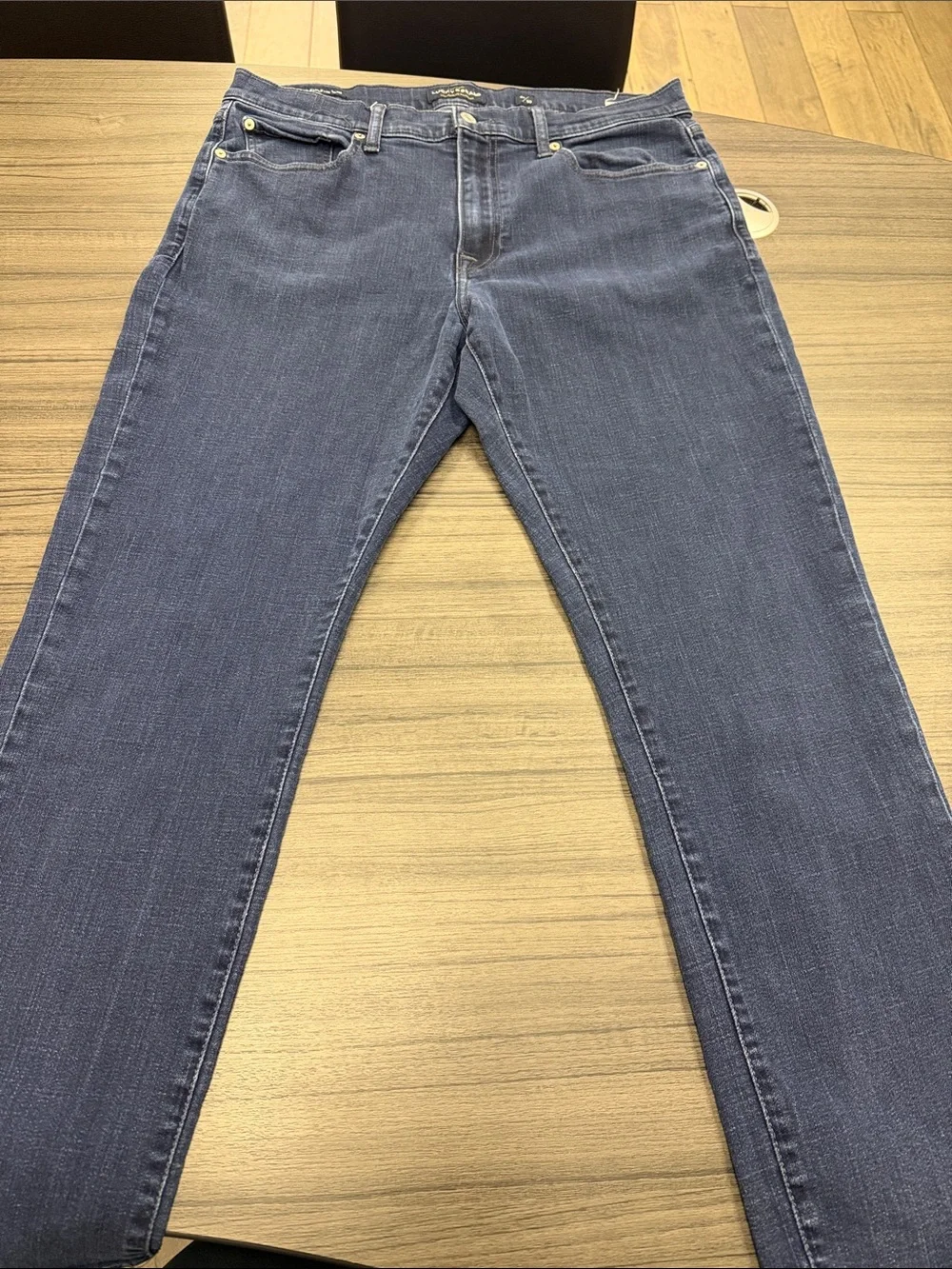 Slim Straight Men's Jeans in Dark Blue